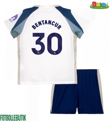 Tottenham Hotspur Rodrigo Bentancur #30 Hemmaställ Barn 2025-26 Kortärmad (+ Korta byxor)